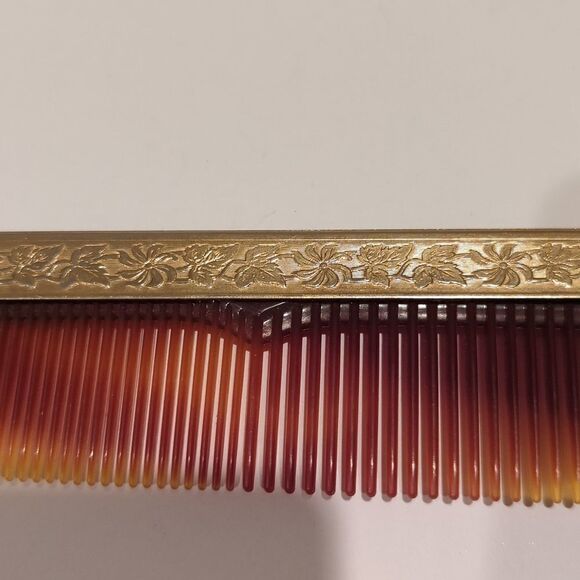 Antique Hand Mirror and Antique Comb - Picture 4 of 8